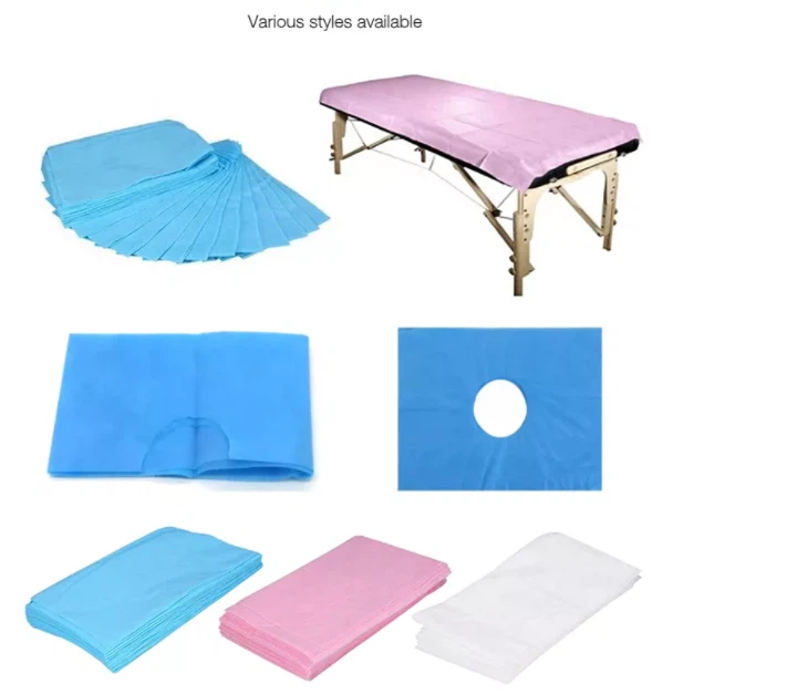 White Non-woven Bed Sheet
