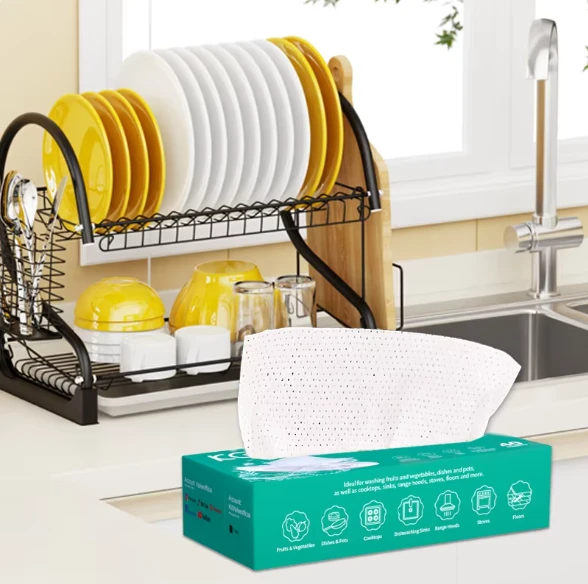 Oil Stain Removal Kitchen Cleaning Cloth